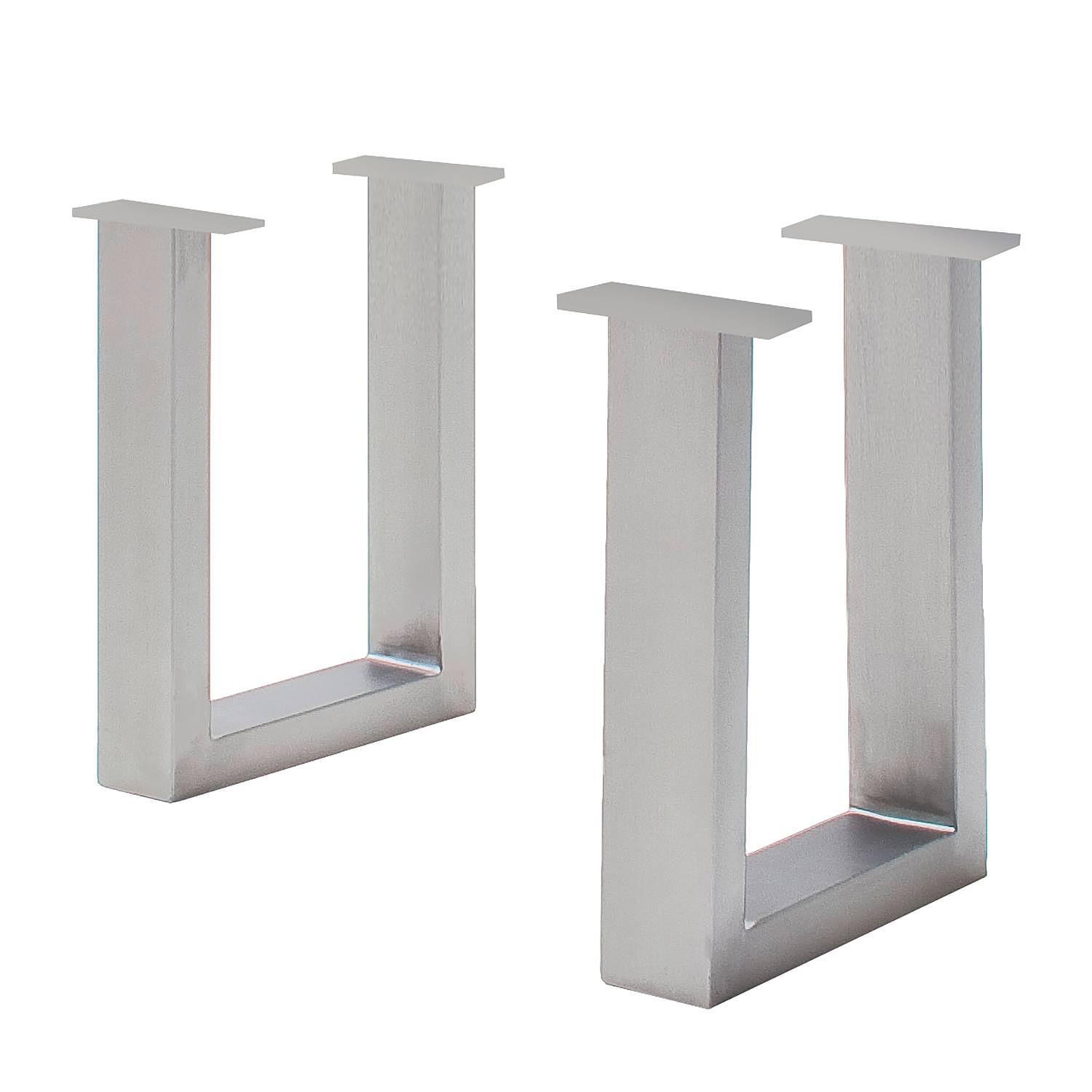 Bankgestell KAPRA Eisen Silber U-Form 0