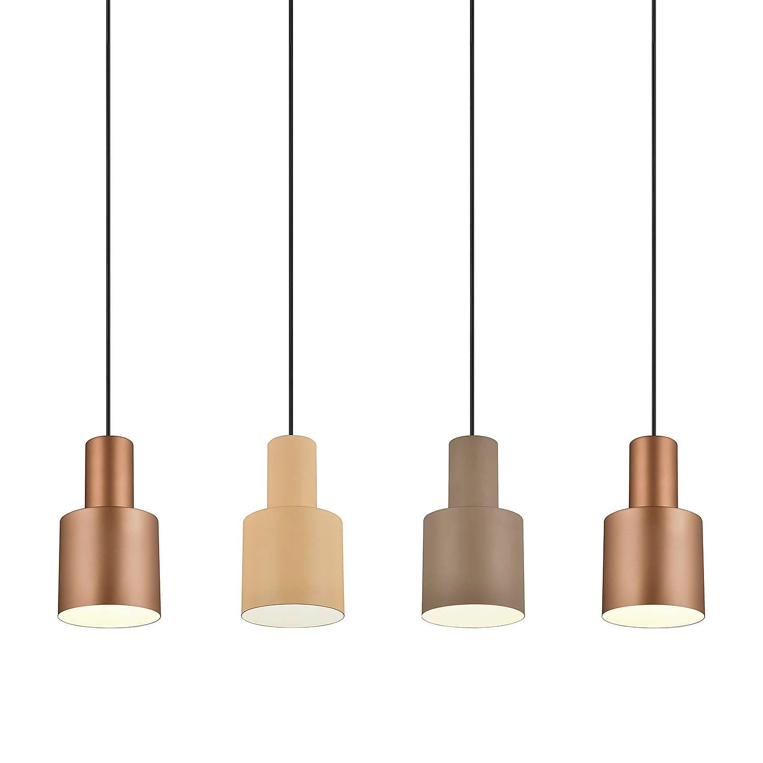 Agudo Pendant Lamp Iron 4-bulb 0