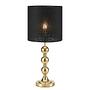 Table lamp Octo Paper Iron Black Brass 0