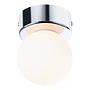 Gove Ceiling light Opal glass Chrome 1-light 0