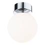 Gove Ceiling light Opal glass Chrome 1-flame 17cm 0