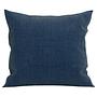 Franela II Pillowcase Cotton Navy Blue 80 x 80 cm 0
