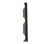 Gove Beam Wall Lamp Opal Glass Aluminum 3-light 0