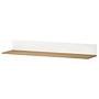 Wall shelf Rivery Pine Solid White 0