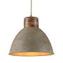 1-Flame Pendant Lamp Samia Iron 0