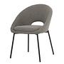 Upholstered chair Kelibia Grey 0
