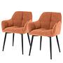 2x Armchair Sened Salmon 0