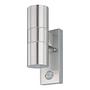 Riga 5 LED Wall Lamp Stainless Steel Glass 2-flame 0