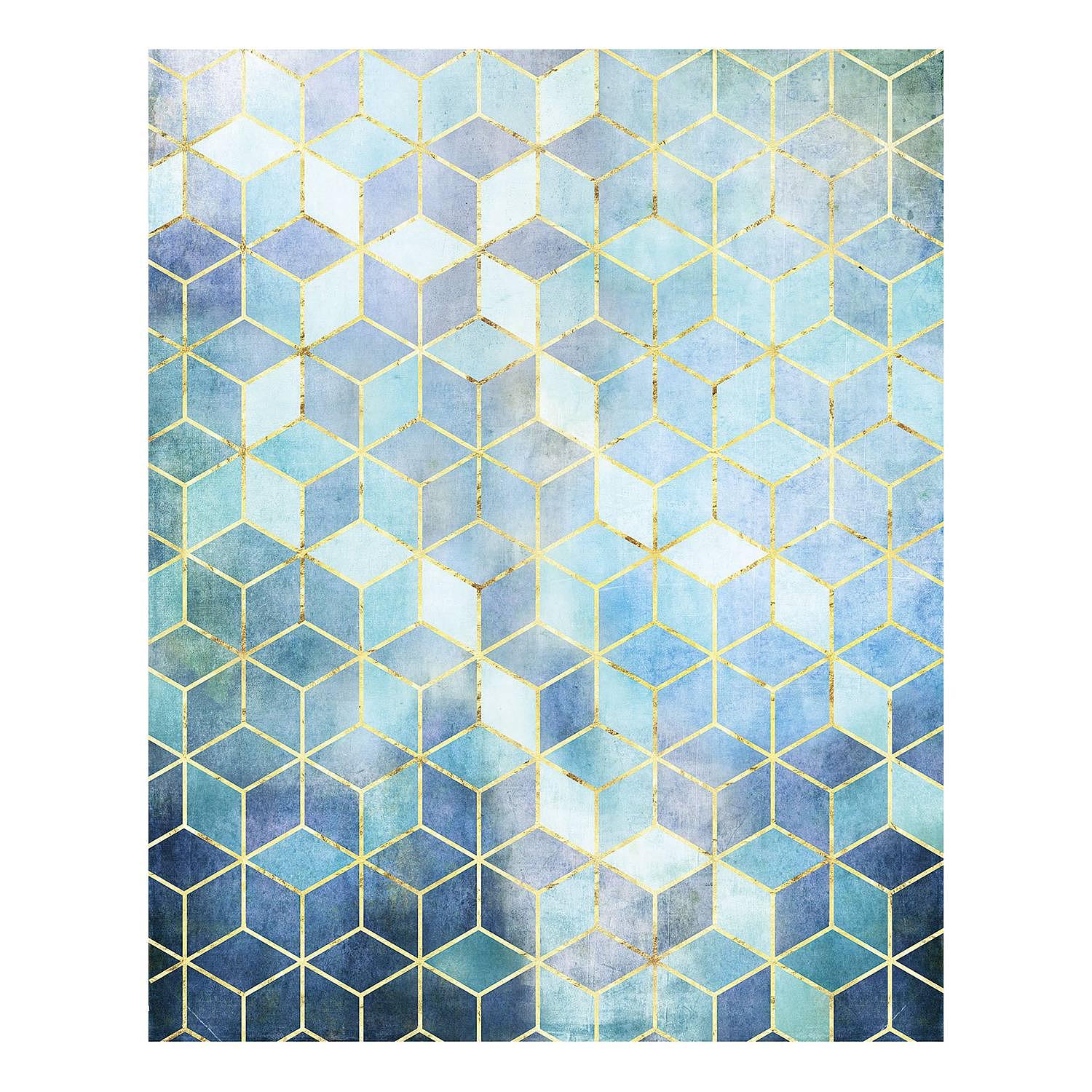 Vlies Fototapete Mosaik Azzuro Vlies Blau 0
