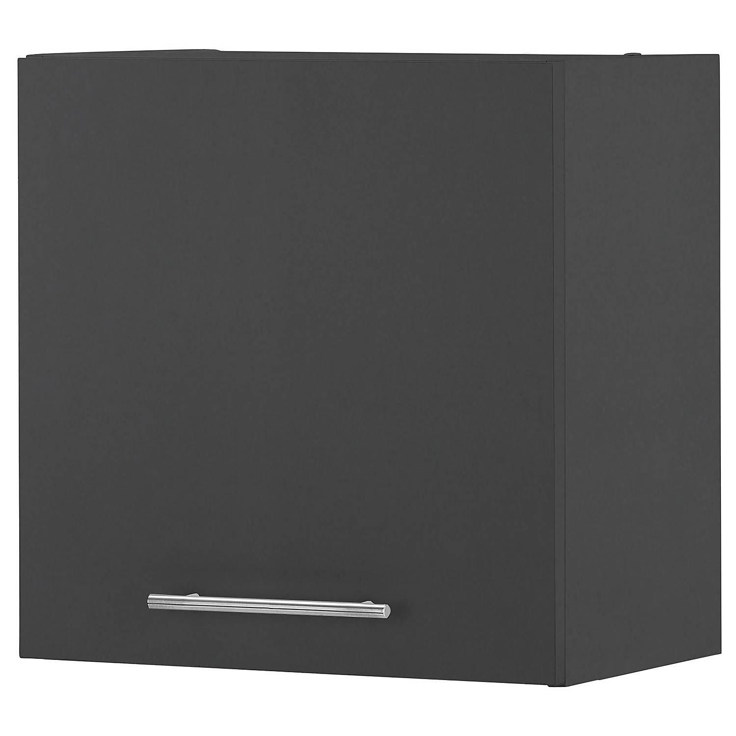 Wall cabinet 1 door Anthracite Height: 50 cm 0