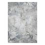 Vlies Fototapete Flower Fossil Vlies Blau / Silber / Grau 0