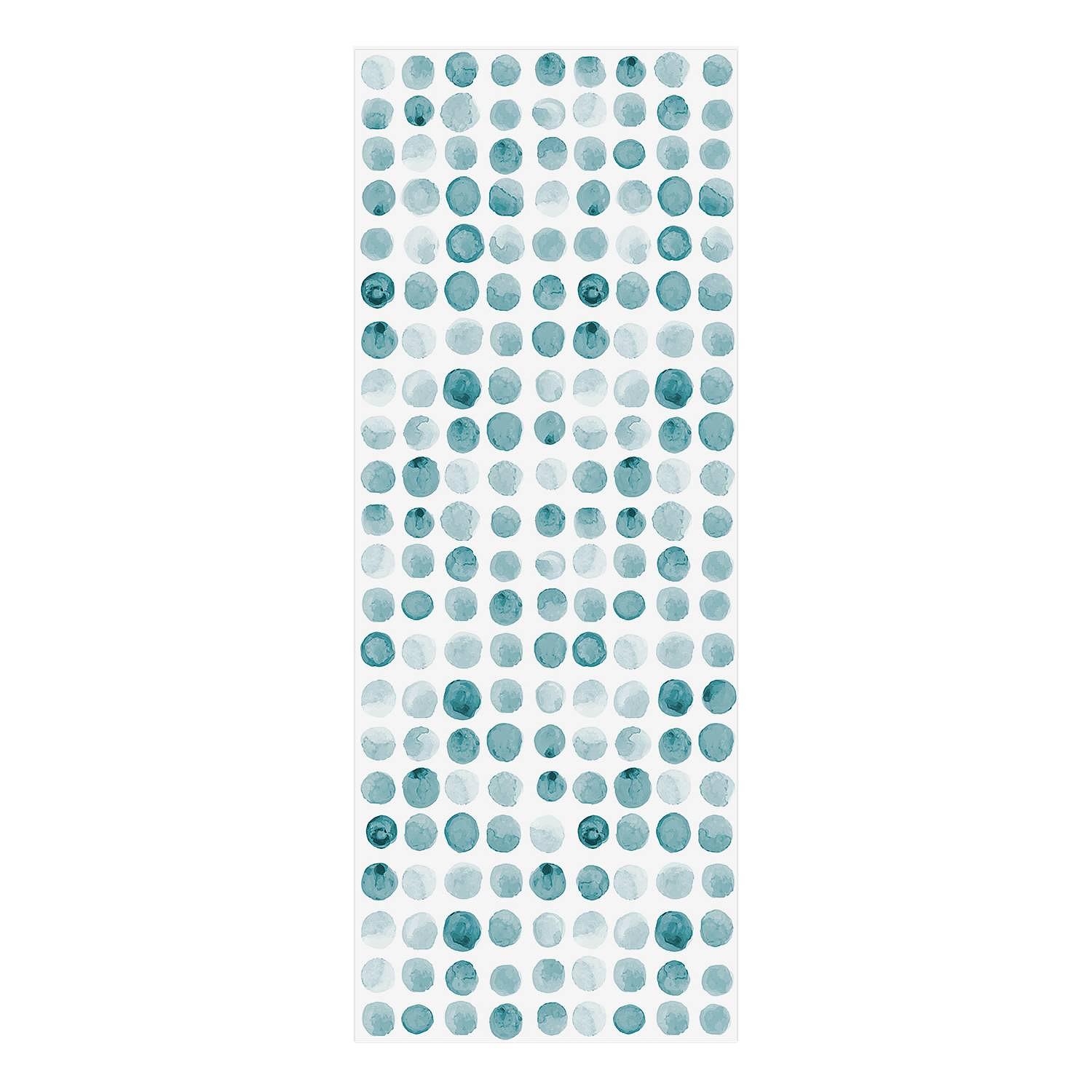 Matteo Watercolour Runner Turquoise 0