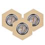 LED ceiling light Vitar Wood IX steel 0
