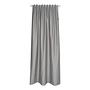 Fertiggardine Soft Baumwolle / Polyester Grau 130 x 250 cm 0