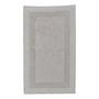 Arizona Bath Mat Cotton Silver Grey 60 x 100 cm 0