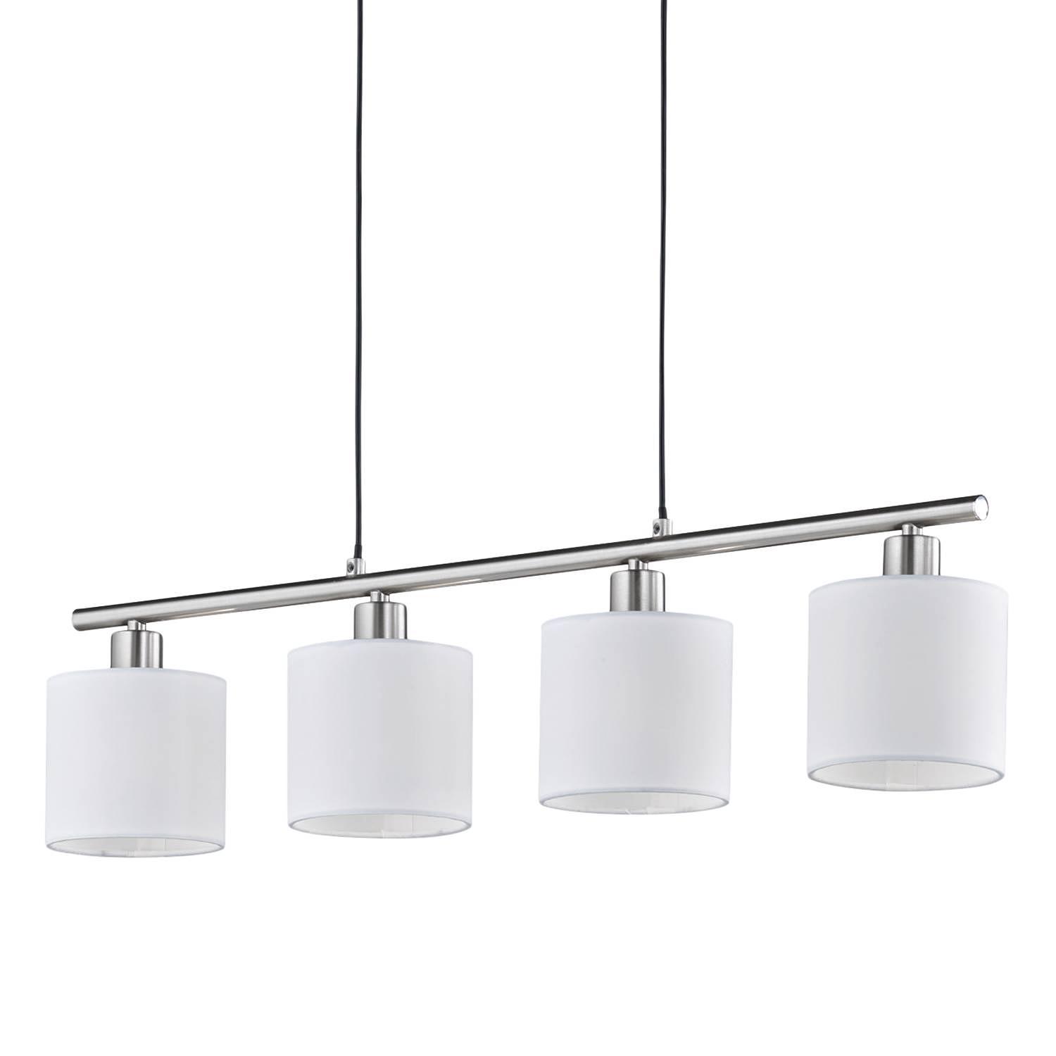 Tommy Pendant Lamp Cotton Fabric Iron 4-light 0