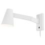 1-Flaming Wall Lamp Biarritz Iron White 0