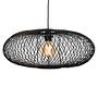 Pendant lamp Cango Bamboo Solid Iron Black 0