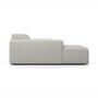 2-Sitzer Sofa Karen Récamiere Links Beige 4