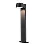 Capea Black Aluminum Bollard Light 0