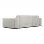 2-Sitzer Sofa Karen Récamiere Links Beige 6