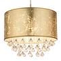 Pendant light Amy II mixed fabric / iron 1-light 0