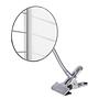 Cosmetic mirror Clip Silver Steel Mirror glass 15 x 27 cm 0