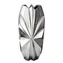 Vase Rays Type B Aluminum Silver 0