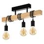 Townshend Ceiling Light Steel Rubber Tree 3-light 0