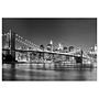 Memoboard Nighttime Manhattan Bridge II, Steel/Vinyl 0