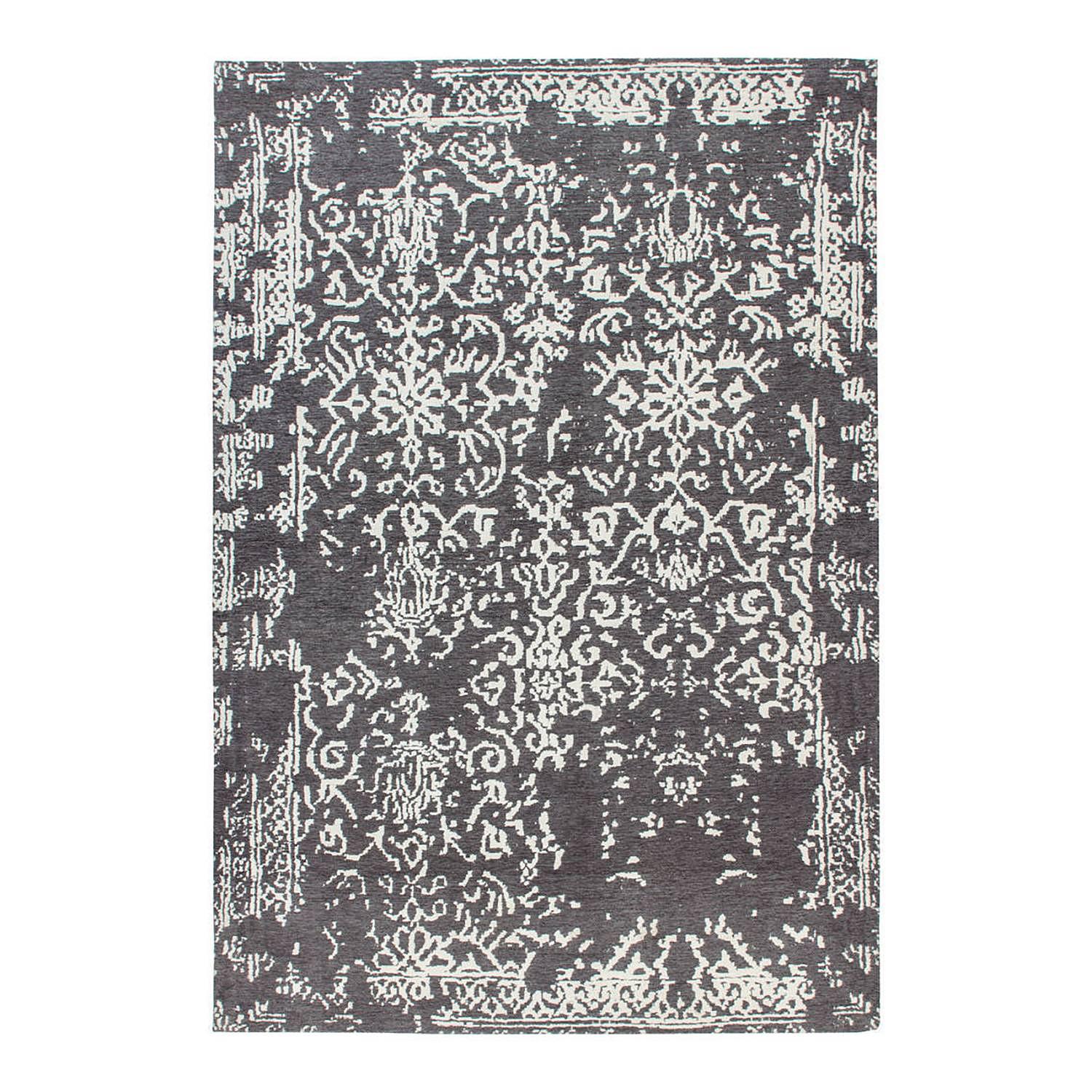 River 130 Anthracite short pile rug 80 x 150 cm 0