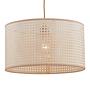 The Tech II pendant lamp paper iron 1-light 0
