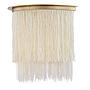 Le Roux Wall Lamp Cotton Fabric 1-light 0