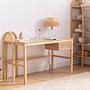 Nala 130 Desk Brown 0