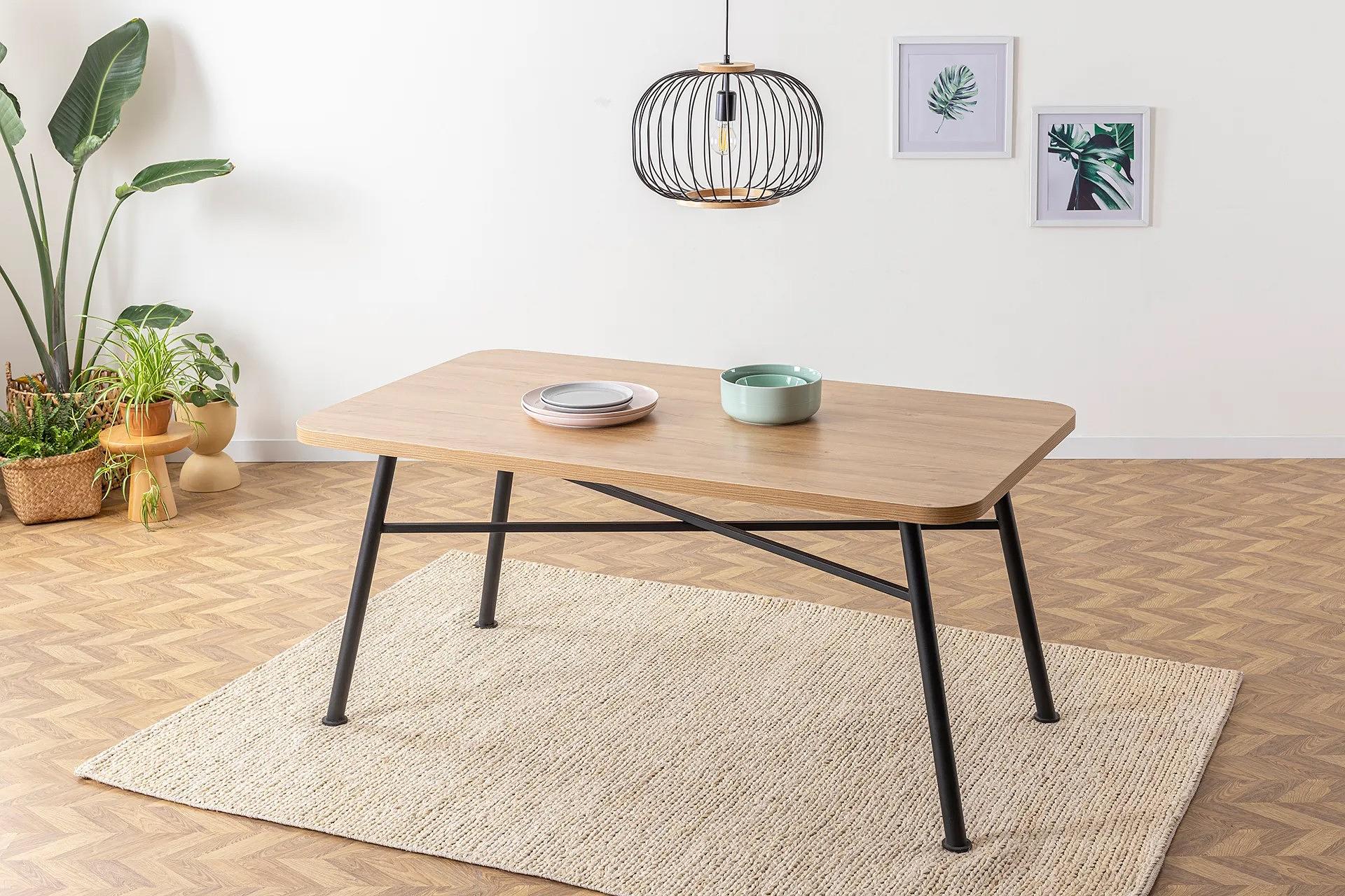 Nala 90 Dining table Brown 0