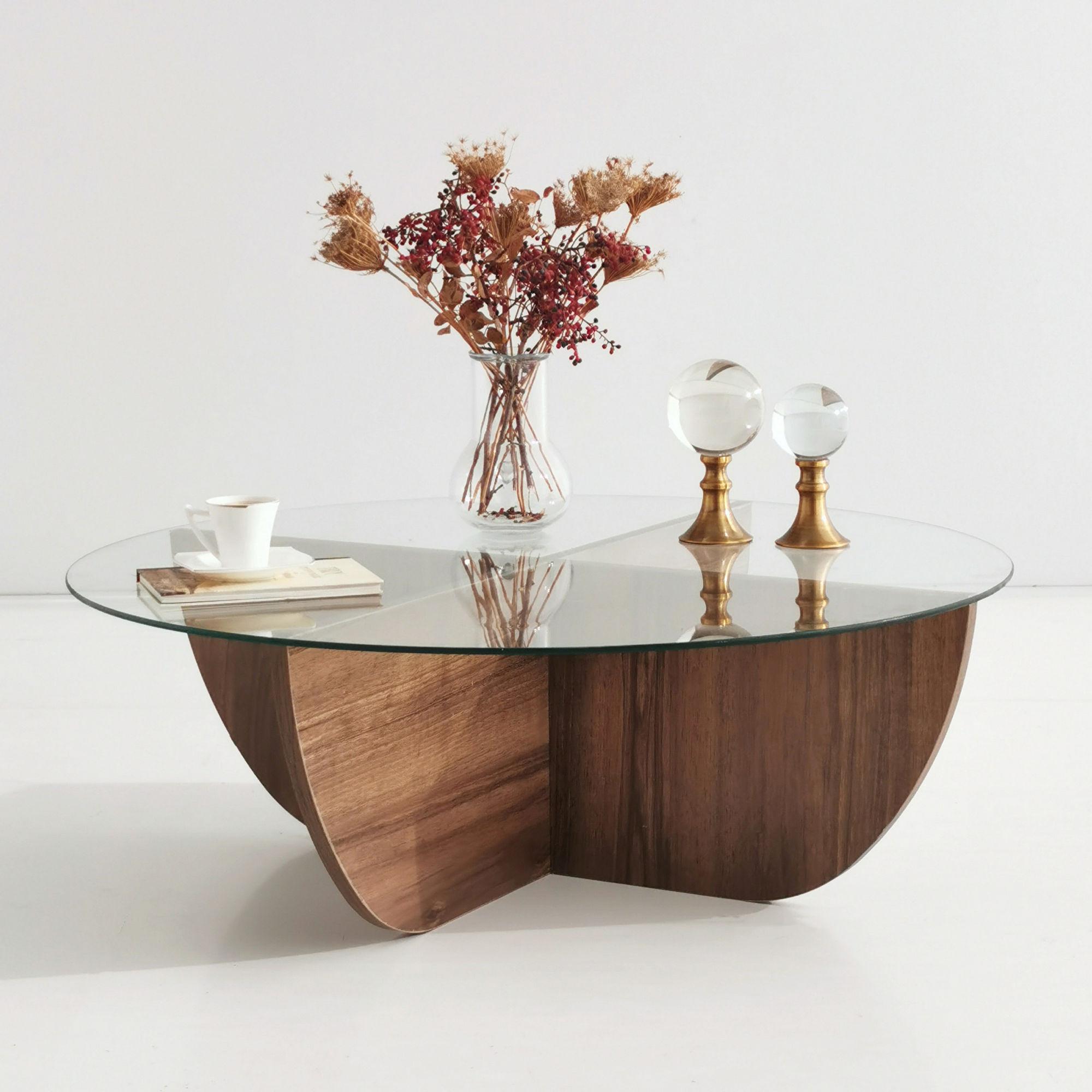 Lily Couchtisch Walnussbraun Optik 4