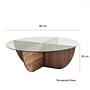 Lily Coffee Table Walnut Brown 9