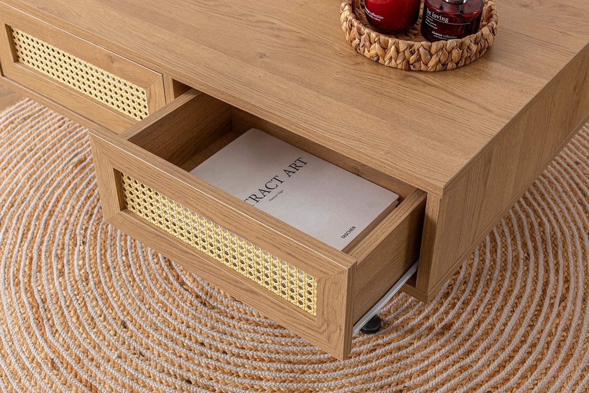 Nala 4 Coffee table Brown 4