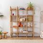 Nala 120 Shelf Brown 2