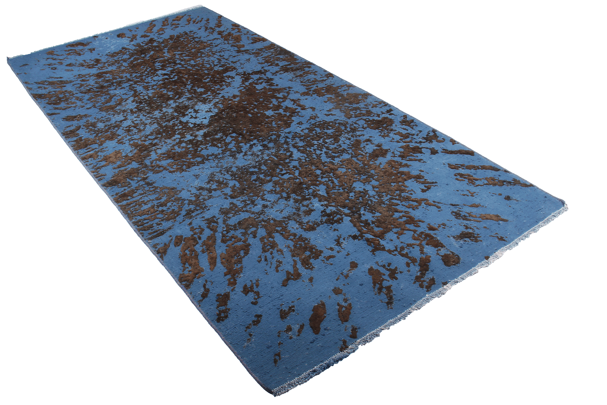 Vintage 145x295cm Blau 2