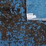 Vintage 145x295cm Blau 5
