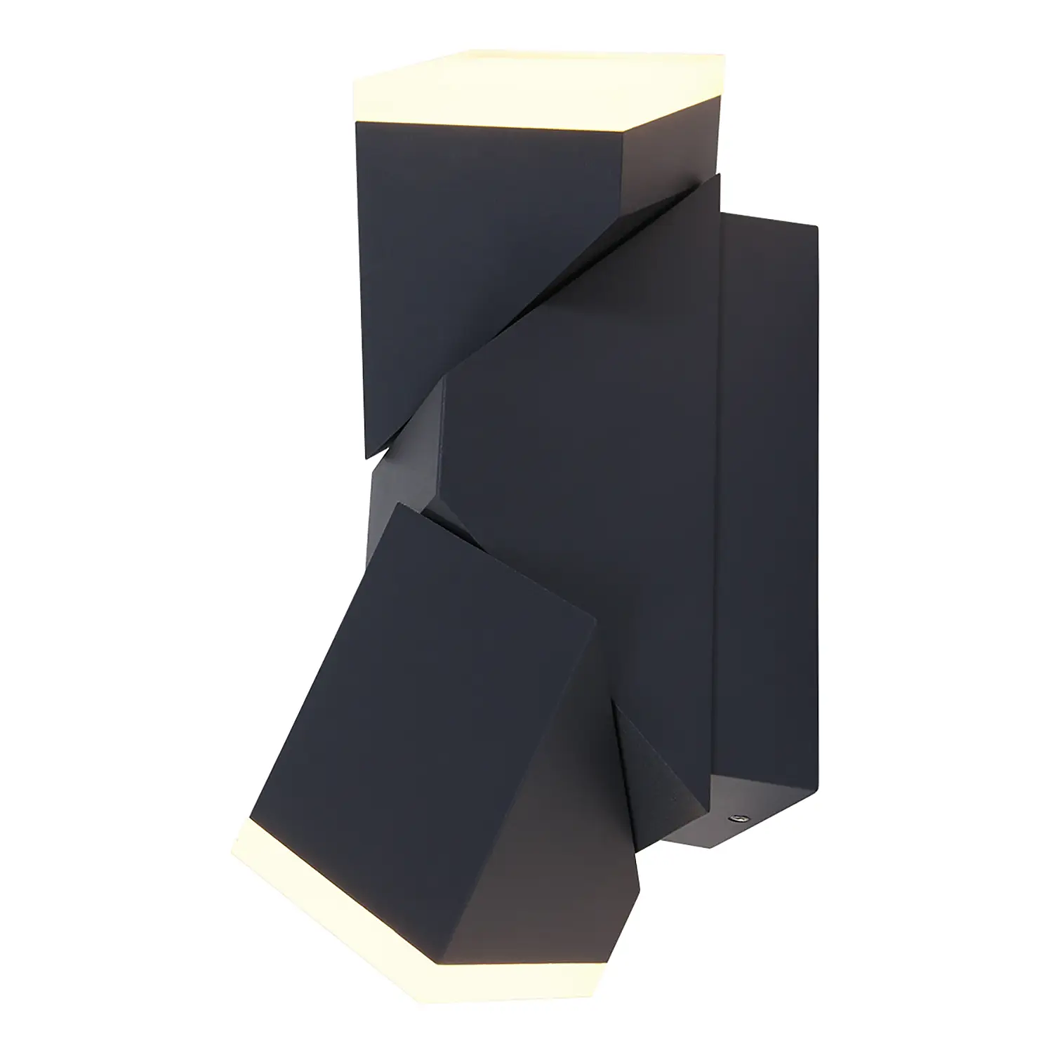 LED Wall Light Outdoor Collection VII Aluminum 2-bulb 3