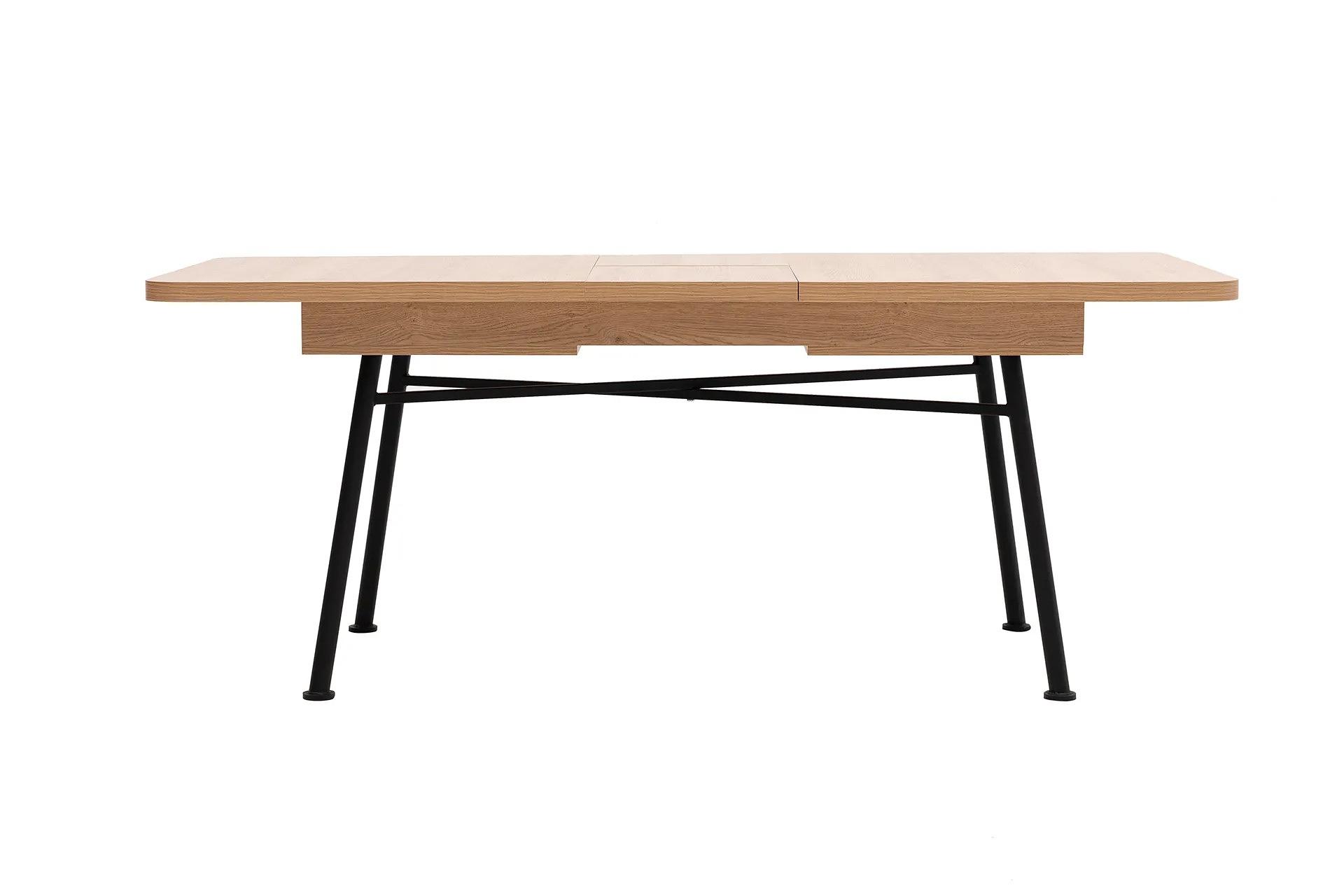 Extendable Dining Table 160-198cm 5
