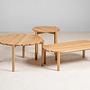 Pinion Side Table Oak ⌀50cm 3