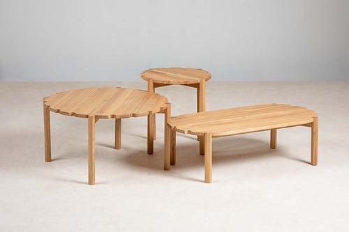 Pinion side table oak 3
