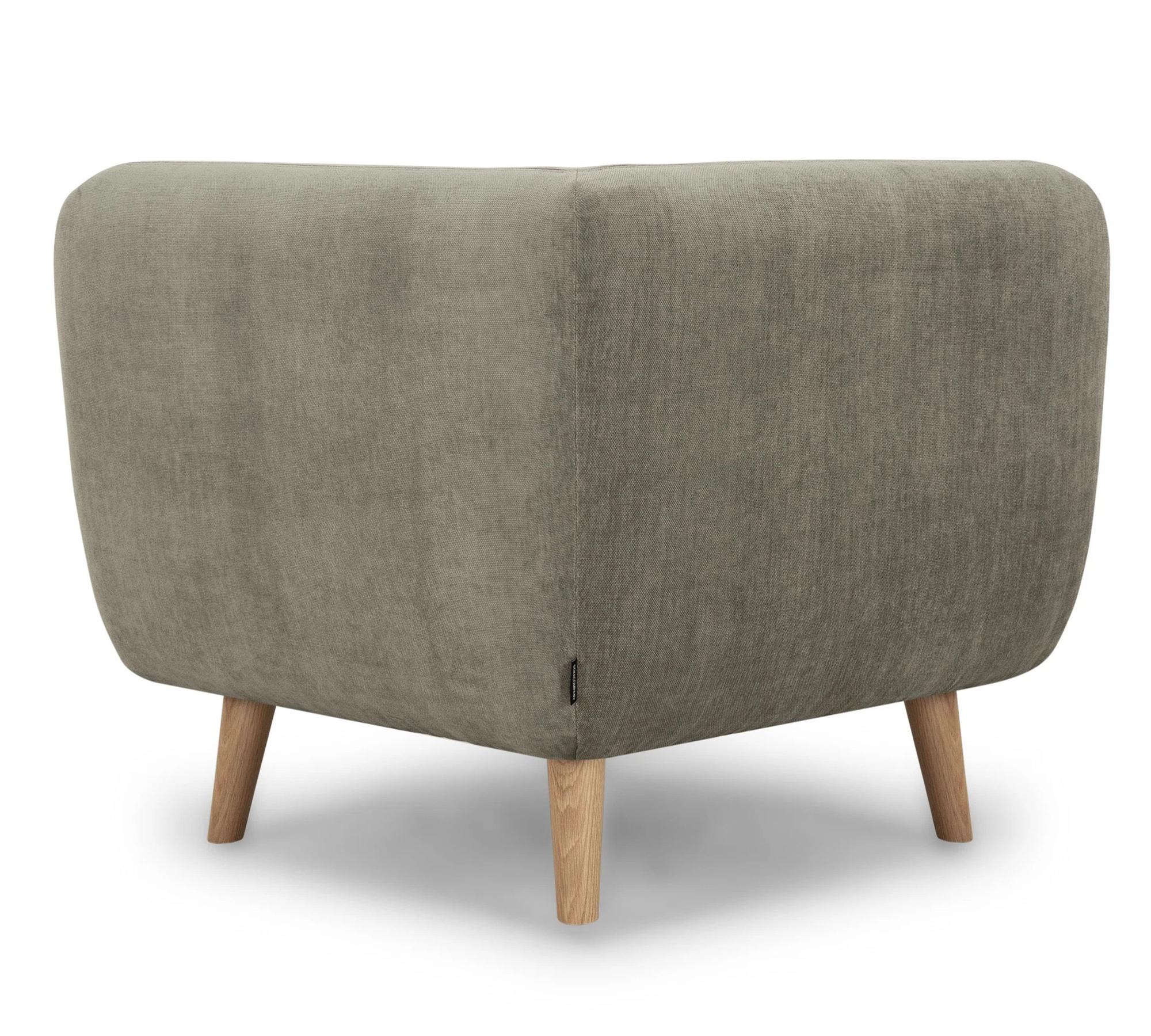 Alfred 1-Seater Corner Module Left Planet Grey Green 2