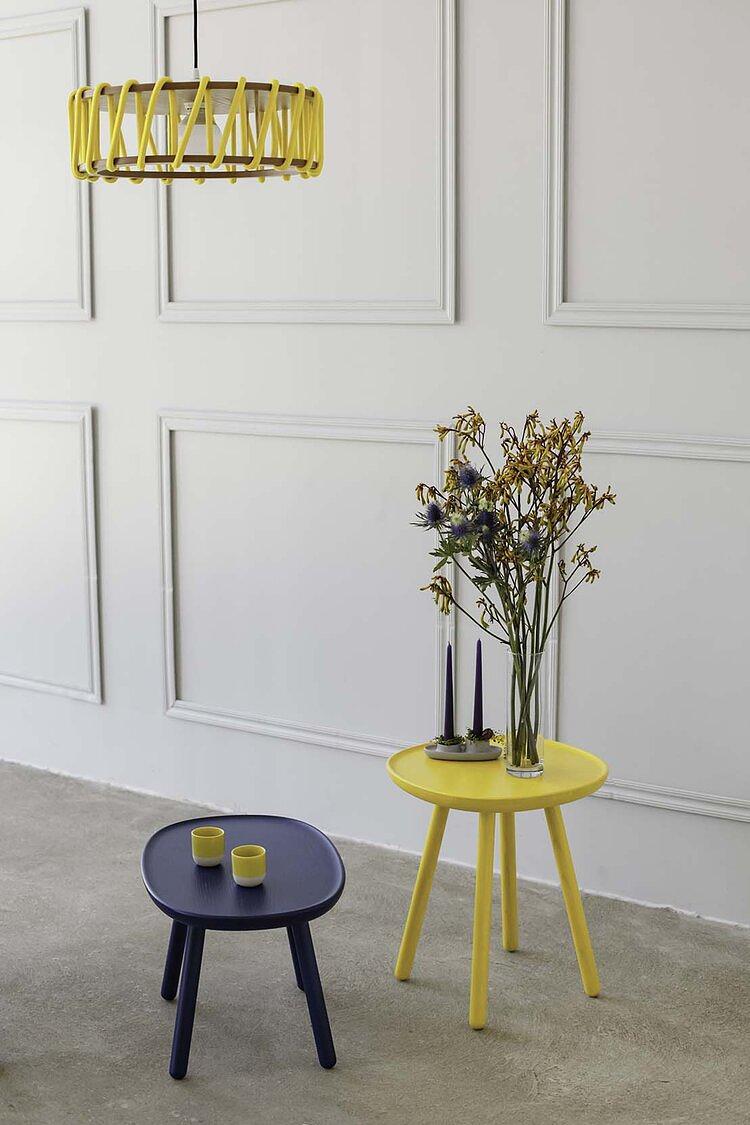 Naïve Side Table Blue 45cm 1