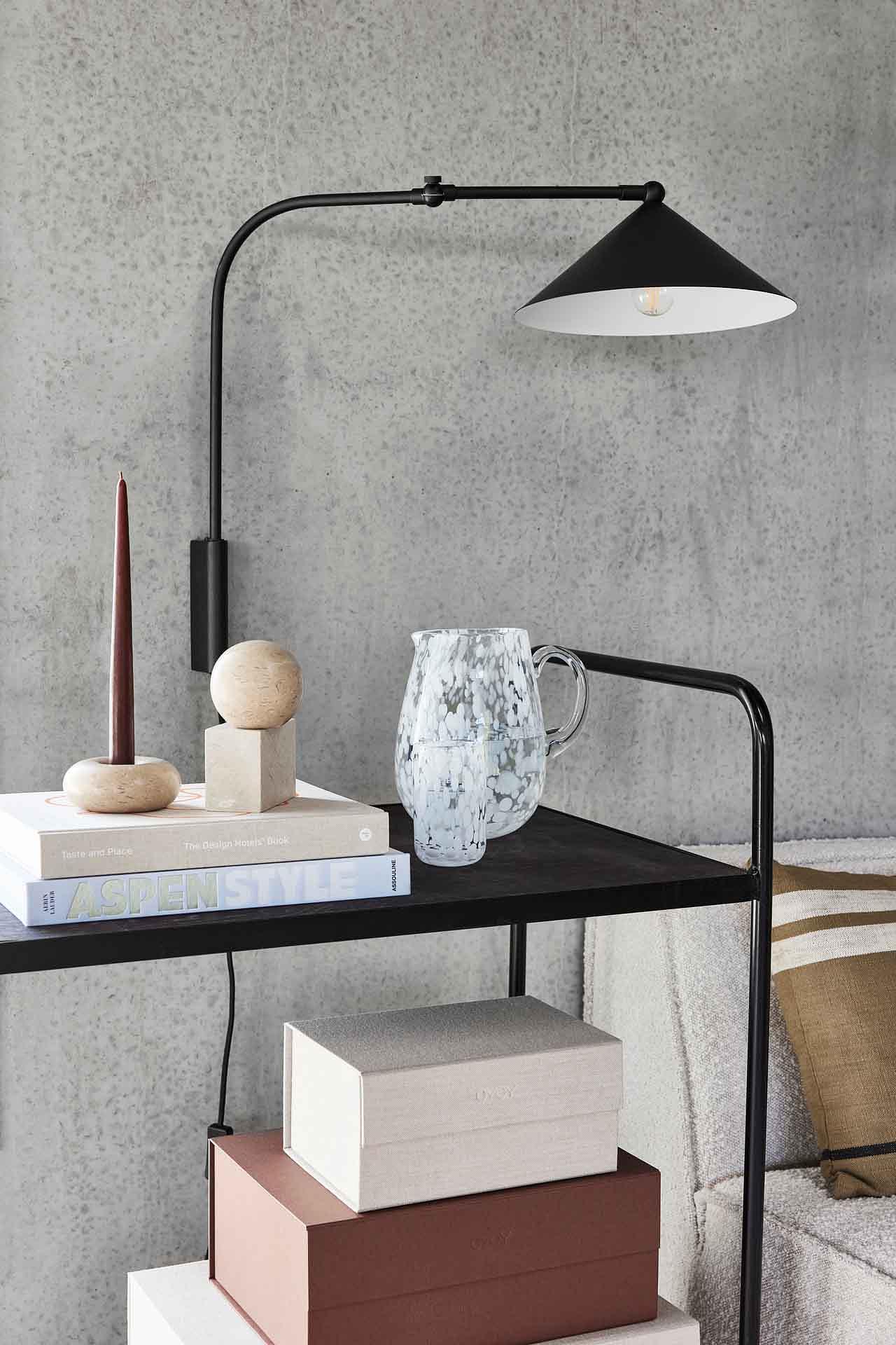 Kasa Wall Lamp Metal White 3