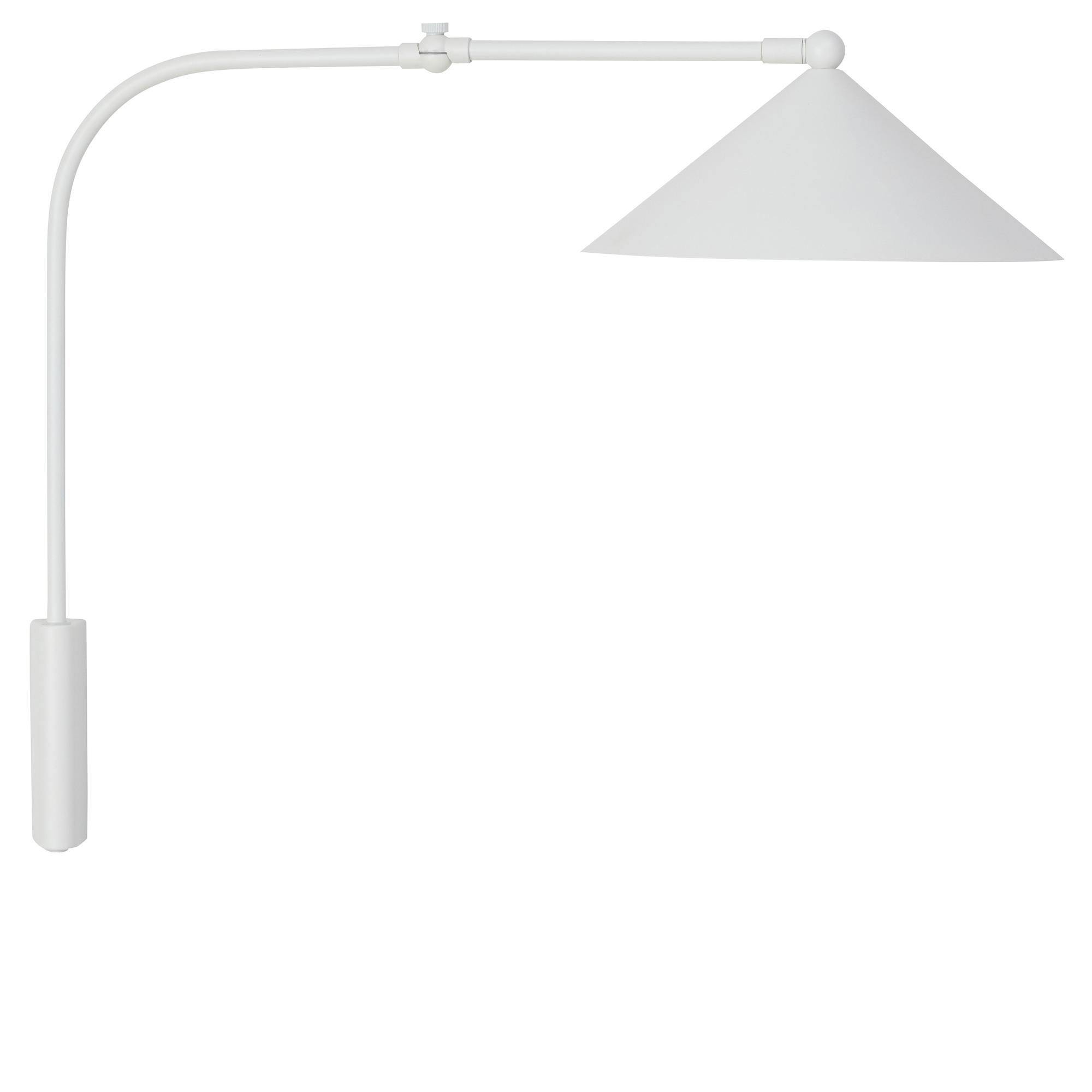 Kasa Wall Lamp Metal White 0