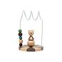 Circus Bear Abacus Wooden Toy Multicolored 4